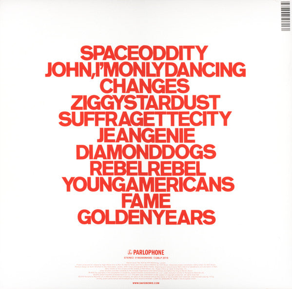 David Bowie - ChangesOneBowie - 2016