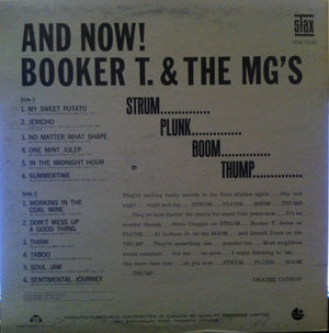 Booker T & The MG's - And Now! - 1966