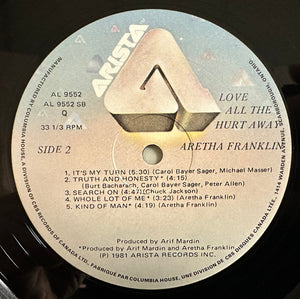 Aretha Franklin - Love All The Hurt Away - 1981