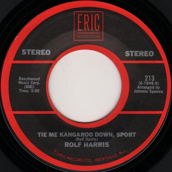 Rolf Harris - Tie Me Kangaroo Down, Sport / Two Little Boys -