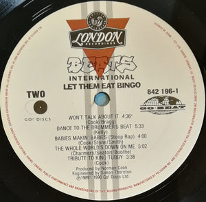 Beats International - Let Them Eat Bingo - 1990