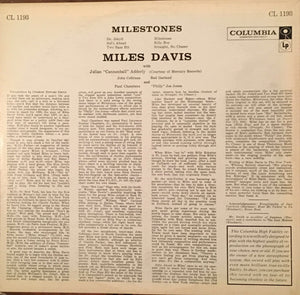 Miles Davis - Milestones...... - 1958