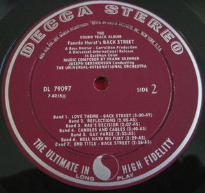 Frank Skinner (2) - Back Street (The Sound Track Album)