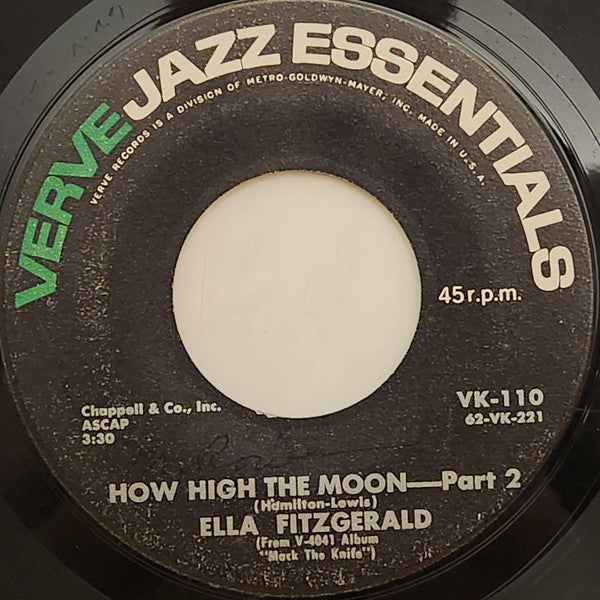 Ella Fitzgerald - How High The Moon -