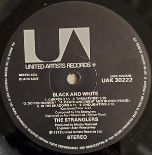 Stranglers, The - Black And White - 1978