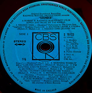 Taj Mahal - Sounder (Original Soundtrack Recording) - 1972