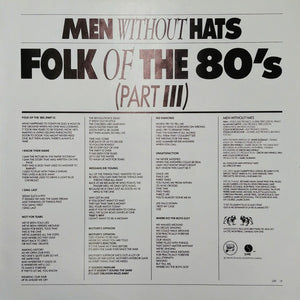 Men Without Hats - Folk Of The 80's (Part III) - 1984