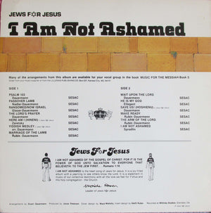 Liberated Wailing Wall, The - I Am Not Ashamed -