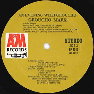 Groucho Marx - An Evening With Groucho - 1972