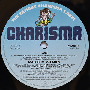 Malcolm McLaren - Fans - 1984