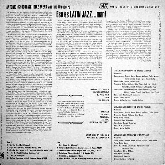 Antonio Diaz Mena - Eso Es Latin Jazz ...Man! - 1963