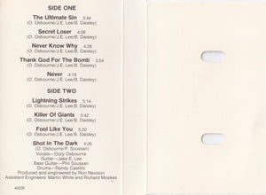 Ozzy Osbourne - The Ultimate Sin -