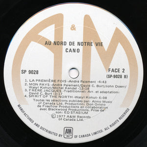 Cano - Au Nord De Notre Vie