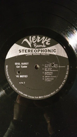 Cal Tjader - Soul Burst - 1966