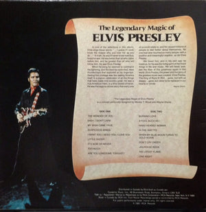 Elvis Presley - The Legendary Magic Of Elvis Presley Vinyl Record