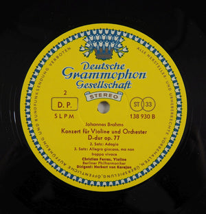 Johannes Brahms - Violinkonzert In D-Dur = Violin Concerto In D Major = Concerto Pour Violon Et Orchestre En Ré Majeur