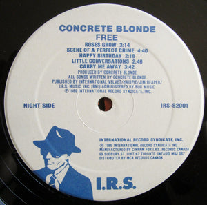 Concrete Blonde - Free - 1989