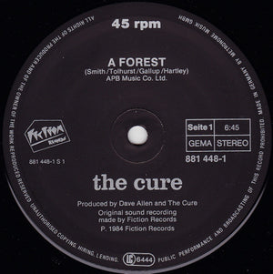 Cure, The - Excerpt - The Cure Live - 1984