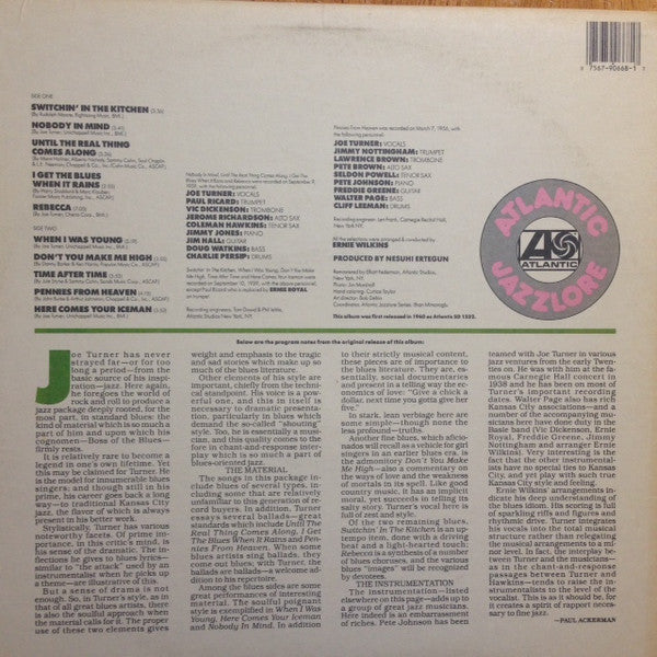 Big Joe Turner - Big Joe Rides Again - 1987