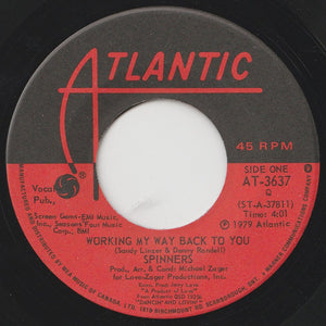 Spinners - Working My Way Back To You