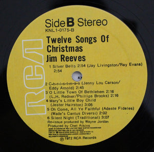 Jim Reeves - Twelve Songs Of Christmas -