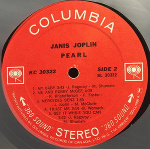 Janis Joplin - Pearl - 1971