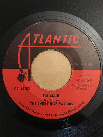 Sweet Inspirations, The - Sweet Inspiration / I'm Blue - 1968