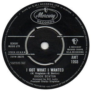 Brook Benton - I Got What I Wanted Vinyl Record