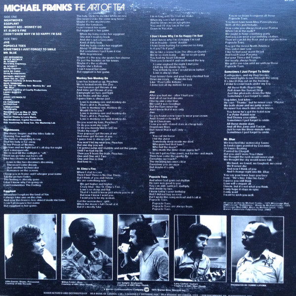 Michael Franks - The Art Of Tea - 1975