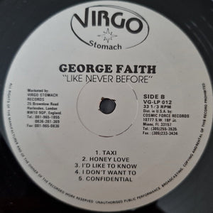 George Faith - Like Never Before