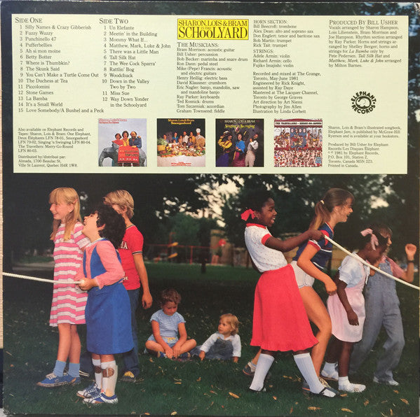 Sharon, Lois & Bram - In The Schoolyard - 1981