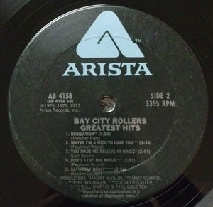 Bay City Rollers - Greatest Hits