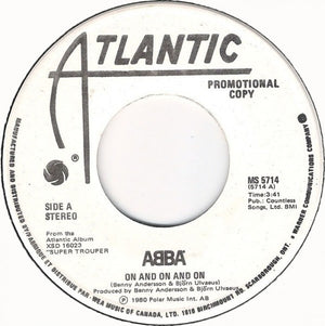 ABBA - On And On And On / Our Last Summer