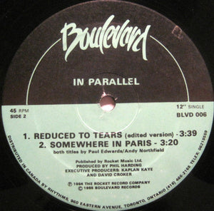 In Parallel - Reduced To Tears - 1985