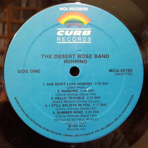Desert Rose Band - Running - 1988