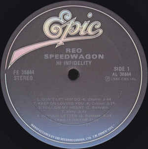 REO Speedwagon - Hi Infidelity - 1980
