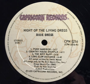 Dixie Dregs - Night Of The Living Dregs - 1979