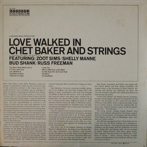 Chet Baker & Strings - Love Walked In