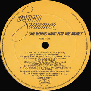 Donna Summer - She Works Hard For The Money - 1983