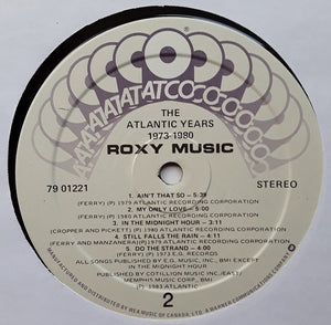 Roxy Music - The Atlantic Years 1973 - 1980