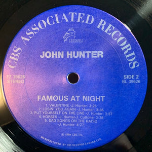 John Hunter (3) - Famous At Night