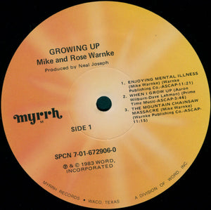 Mike Warnke & Rose Warnke - Growing Up - 1983