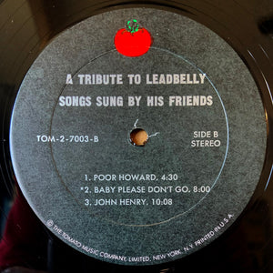 Various - A Tribute To Leadbelly - 1977