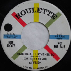 Count Basie Orchestra - Tell Me Your Troubles / Hallelujah, I Love Her So