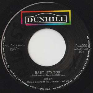 Smith (3) - Baby It's You / I Don't Believe (I Believe)