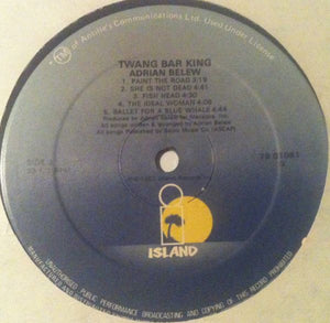 Adrian Belew - Twang Bar King - 1983