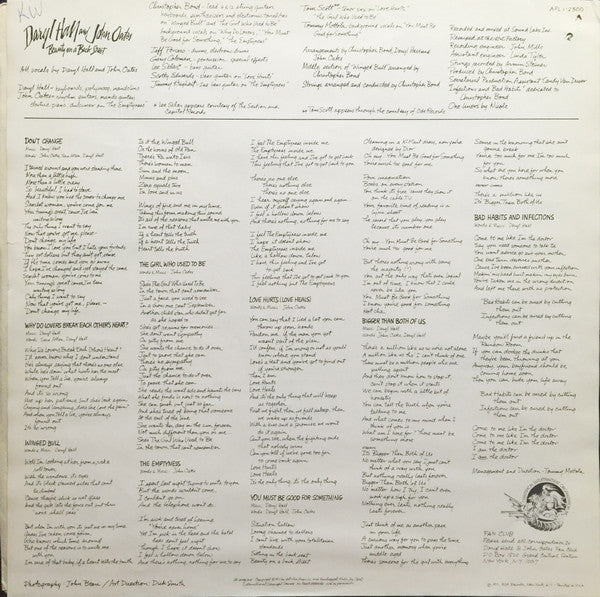 Daryl Hall & John Oates - Beauty On A Back Street