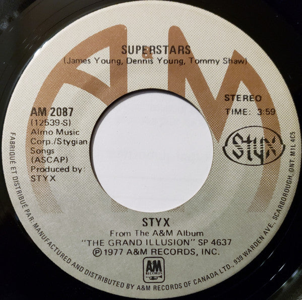 Styx - Blue Collar Man (Long Nights) - 1978