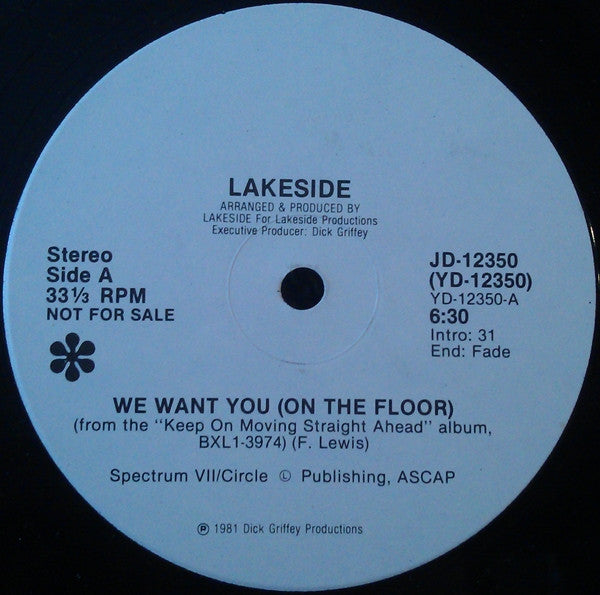 Lakeside - We Want You (On The Floor) - 1981