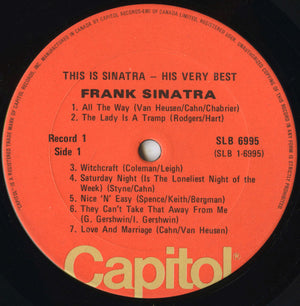 Frank Sinatra - This Is Sinatra ...His Very Best -
